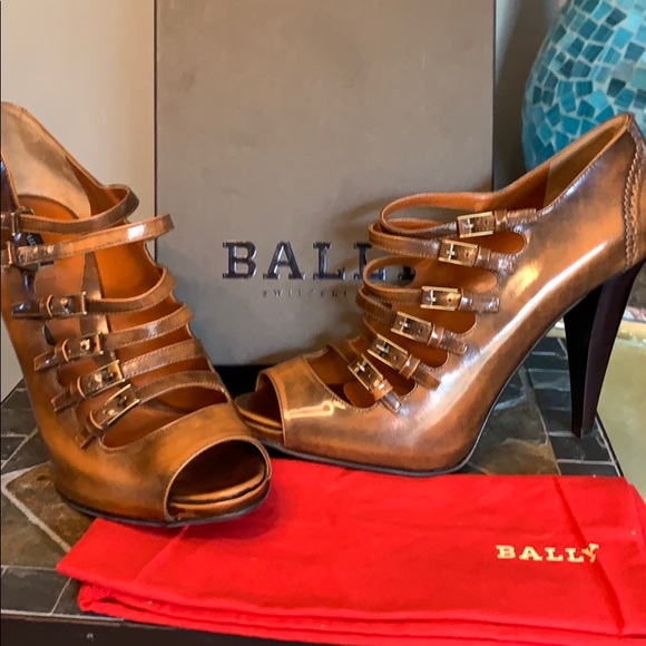 Bally Shoes - Bally Guniga Buckle heels